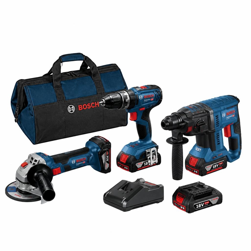 Akku-Maschinen-Set BPS100 SCHEPPACH Angebot bei Bauhaus