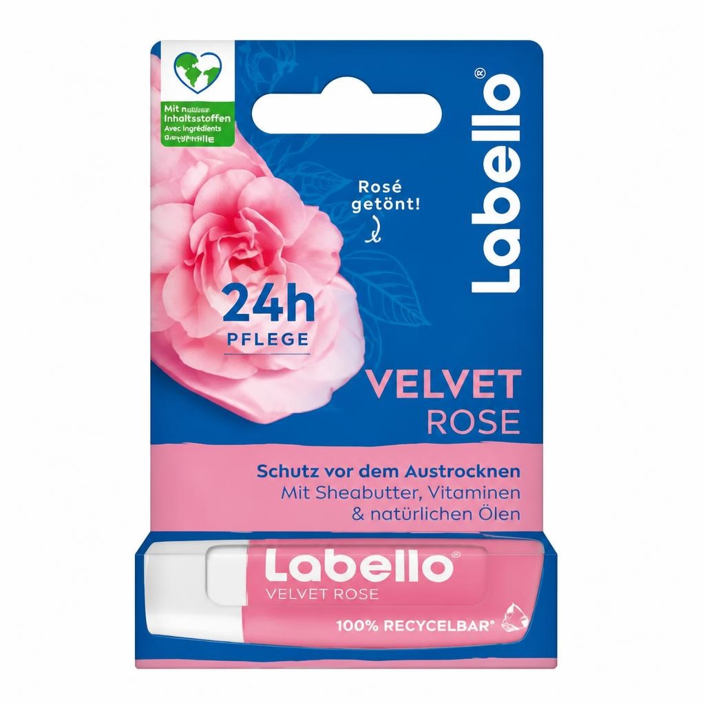 Labello Lippenpflege Velvet Rose 4,8 g Angebot bei Dm