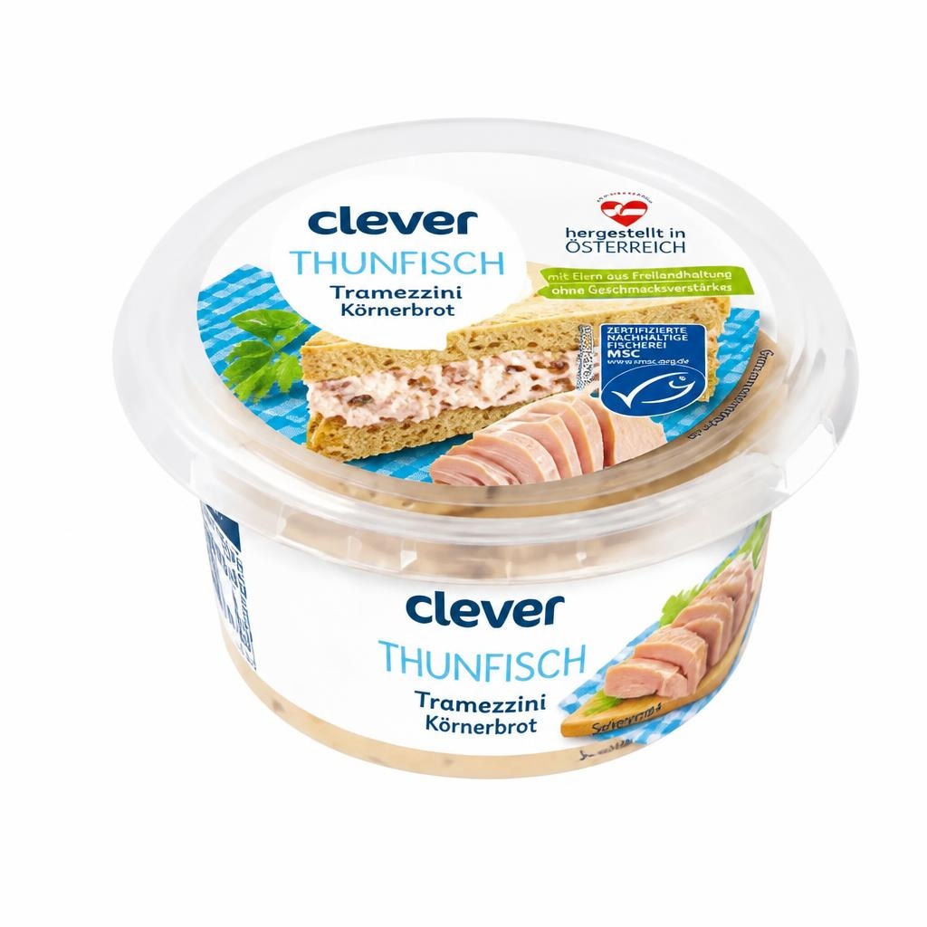 clever Tramezzini Ei‑Thunfisch oder Ei‑Schnittlauch 150 g Angebot bei Billa