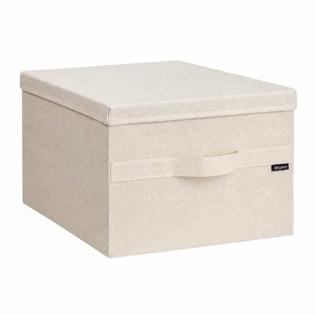 Bigso Aufbewahrungsbox Cube 32 x 31,5 x 31,5 cm Angebot bei Interspar