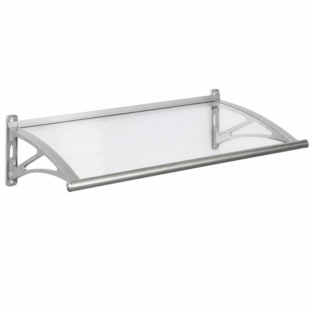 Edelstahl-Vordach HOME 140 x 80 cm Angebot bei Norma