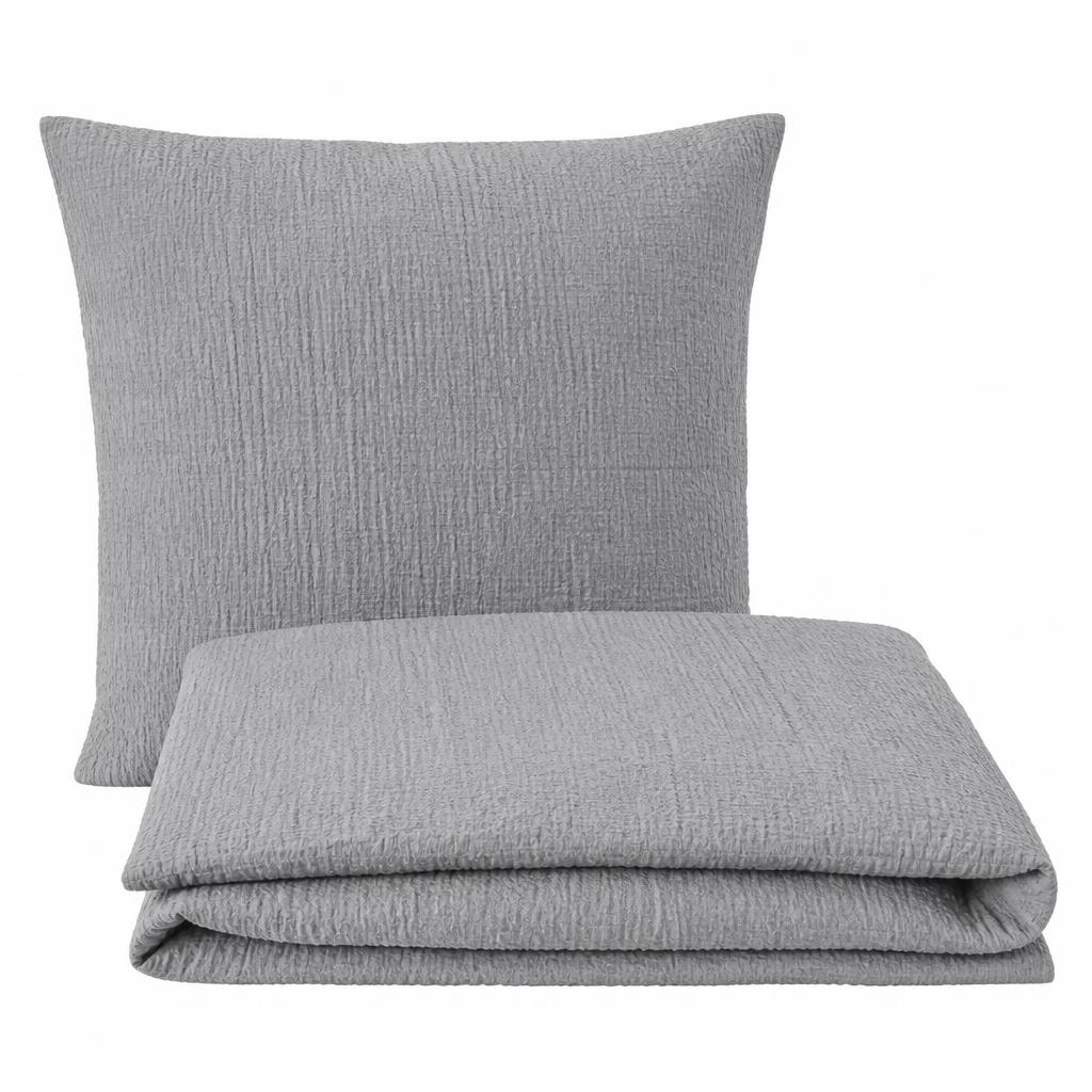 Seersucker-Bettwäsche Gisela ca. 70x90 und 140x200cm Angebot bei Mömax
