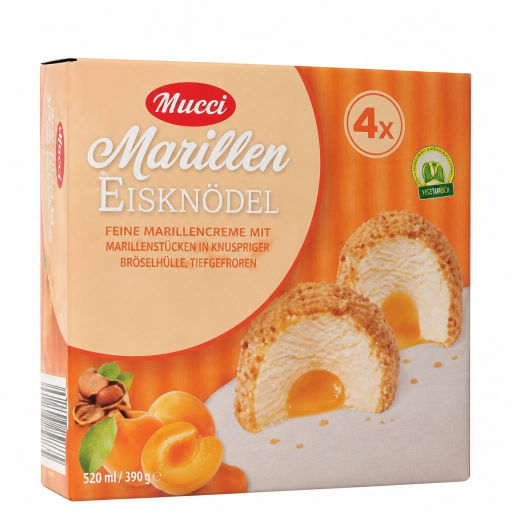 Mucci Eisknödel Marille 520 ml Angebot bei Hofer