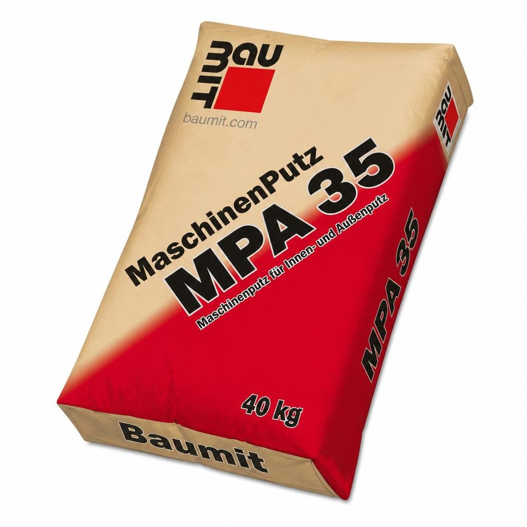 BAUMIT Maschinenputz MPA 35 40 kg Angebot bei Bauhaus