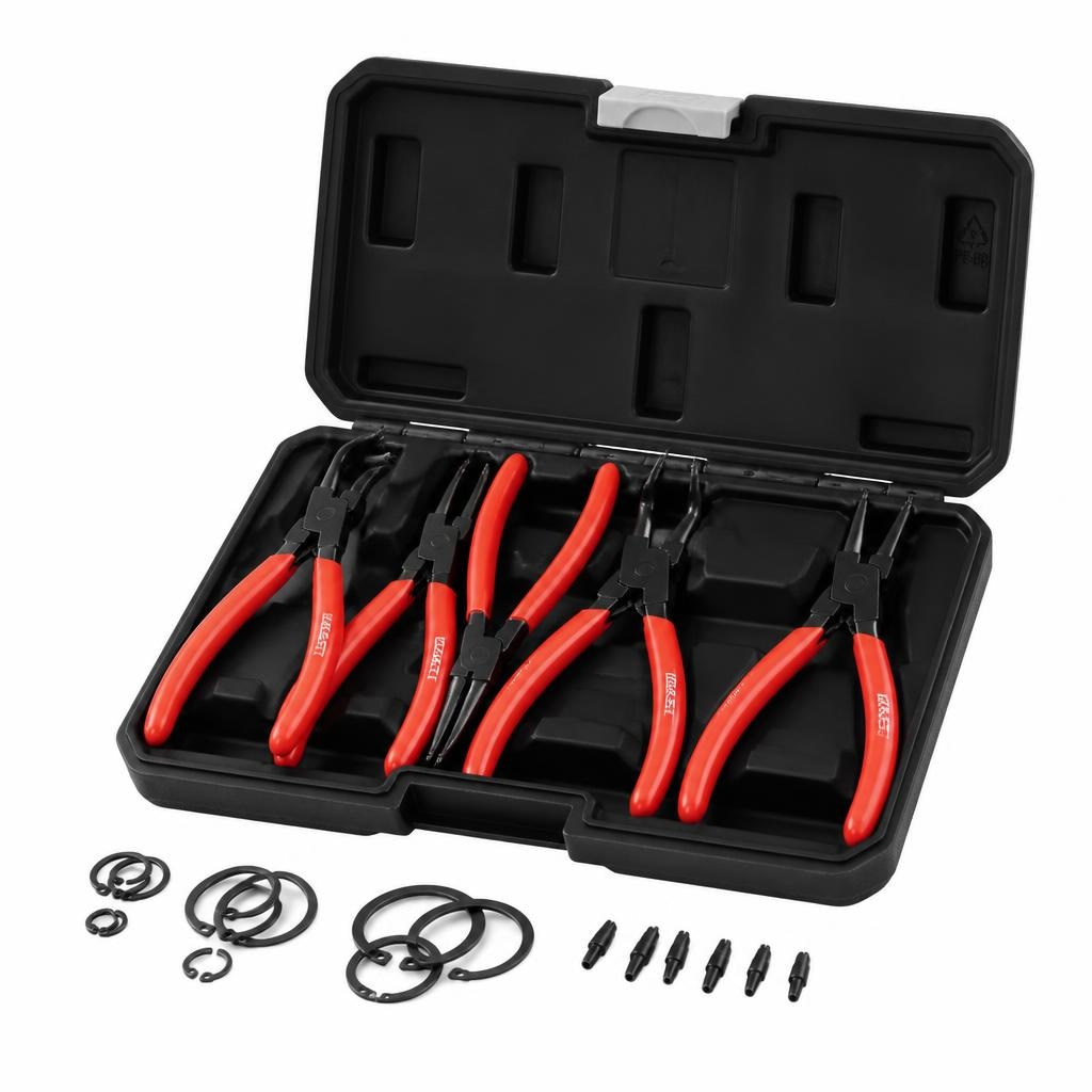 KRAFT XXL-Sprengring-/Sicherungszangen-Set 404-tlg. Angebot bei Norma