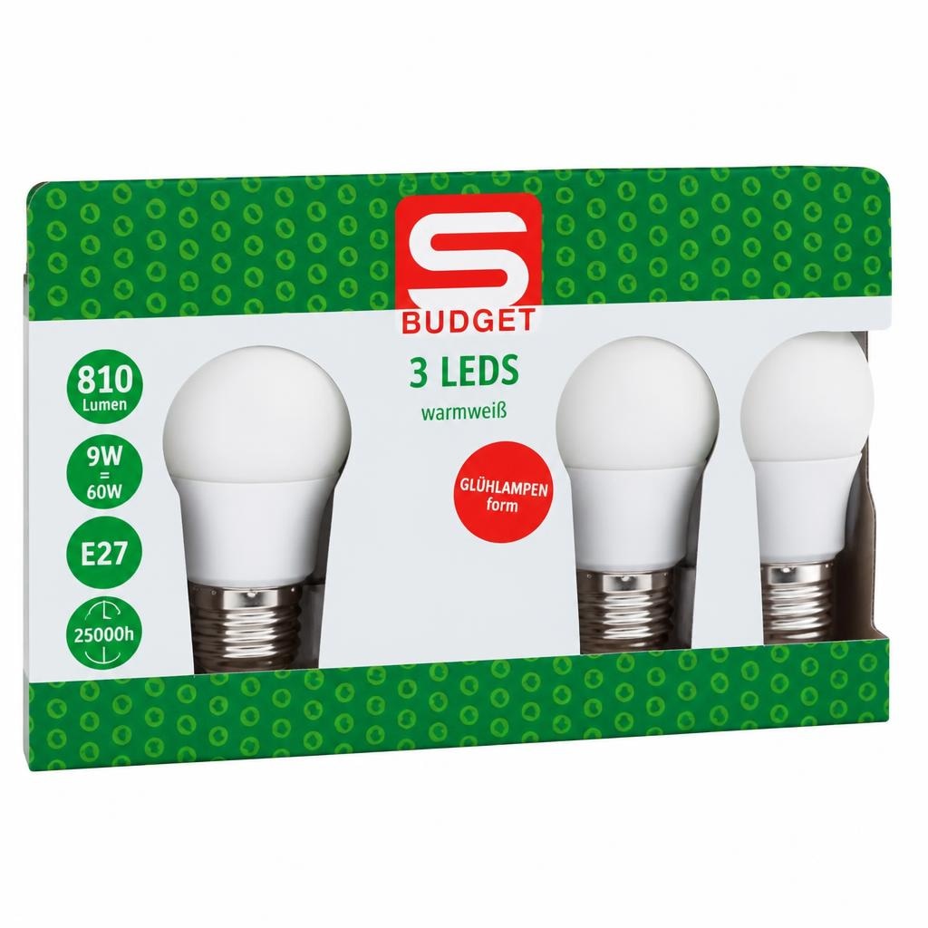 LED-Lampen 3er-Packung S-Budget Angebot bei Interspar