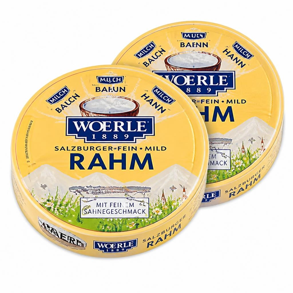 Woerle Salzburger Ecker'l Rahm 200 g Angebot bei Adeg
