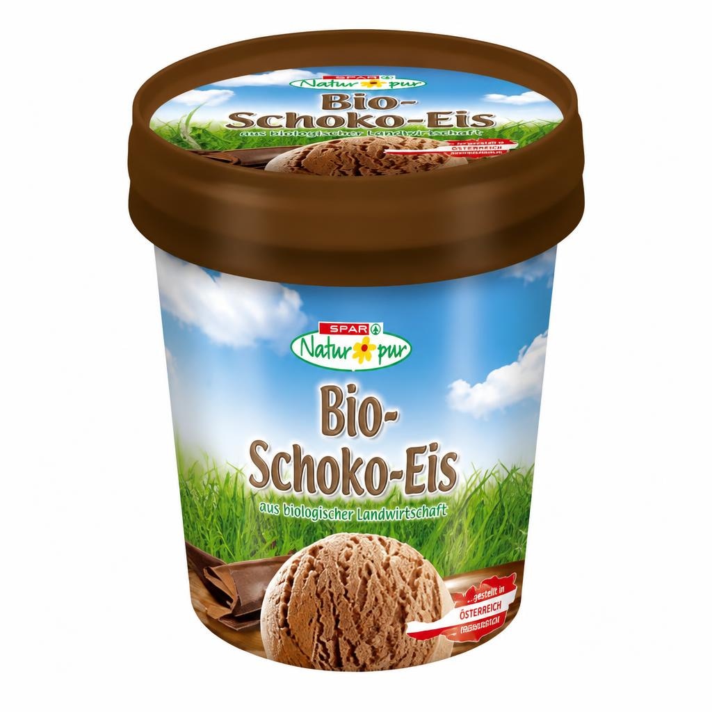 Bio-Eis 450–480 ml SPAR Natur pur Angebot bei Spar