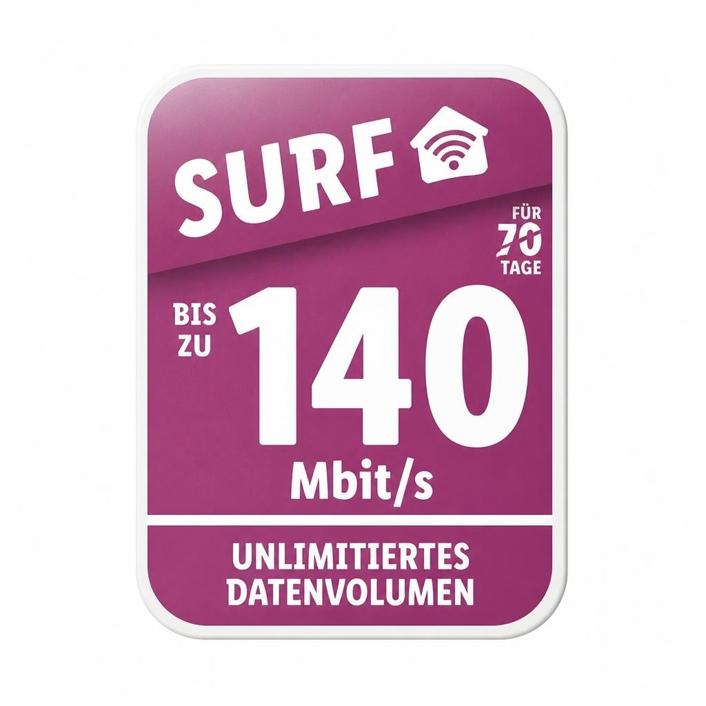 Lidl Connect SURF 140 Mbit/s Angebot bei Lidl