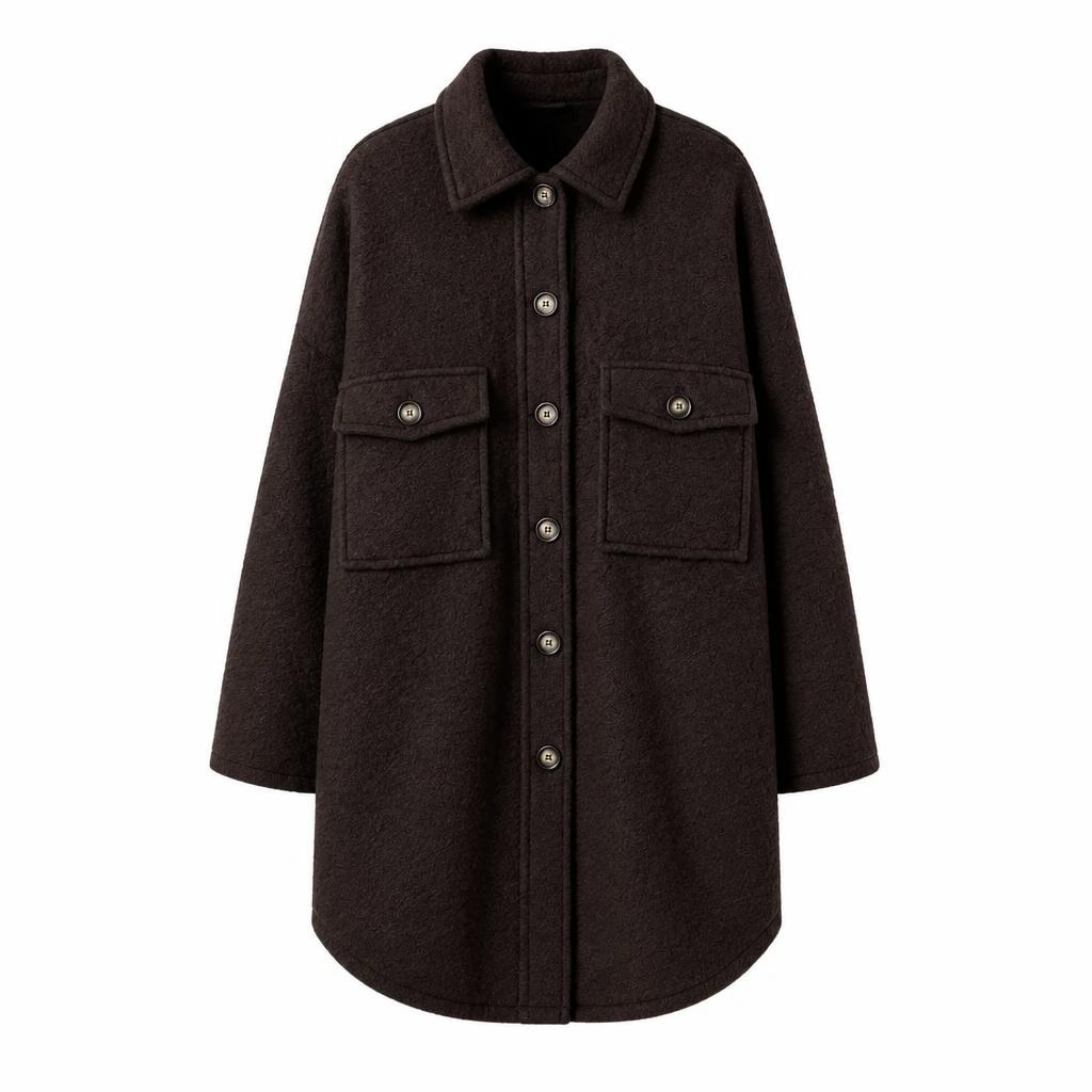 Laura Torelli Classic Hemdmantel Angebot bei NKD