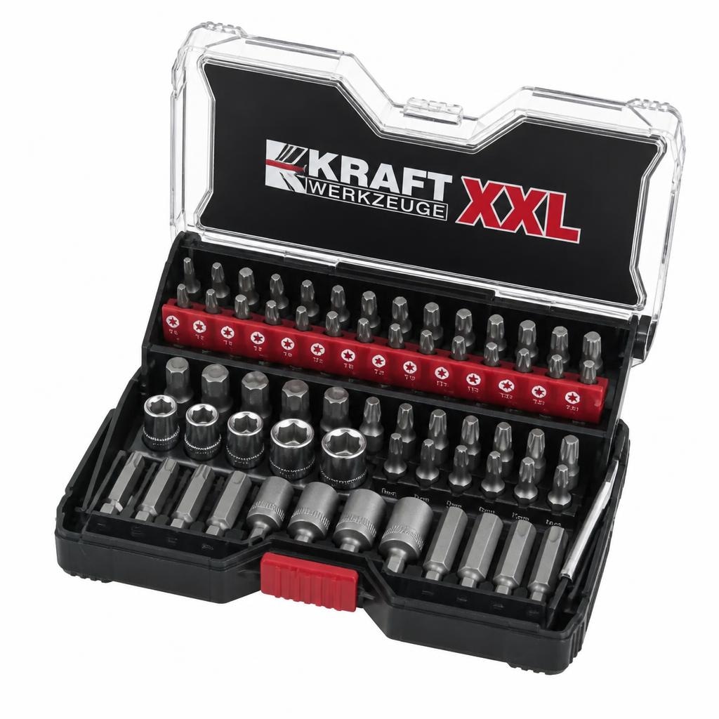 KRAFT XXL-Spezial-Bit-Set 105-tlg. Angebot bei Norma