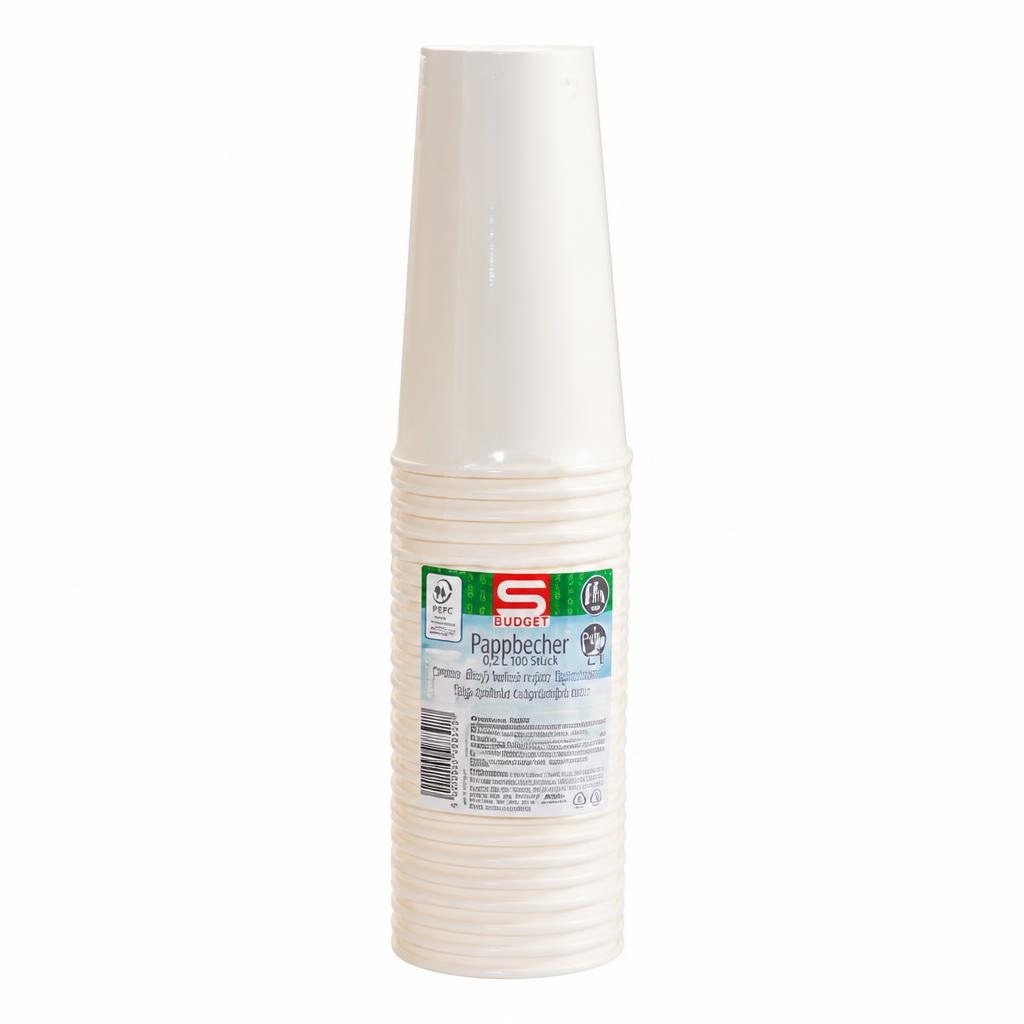 Pappbecher 0,5 Liter, 25 Stk. S-Budget Angebot bei Interspar