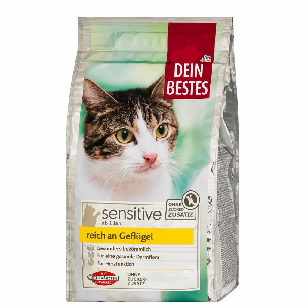 Dein Bestes Katzentrockenfutter 750 g Angebot bei Dm