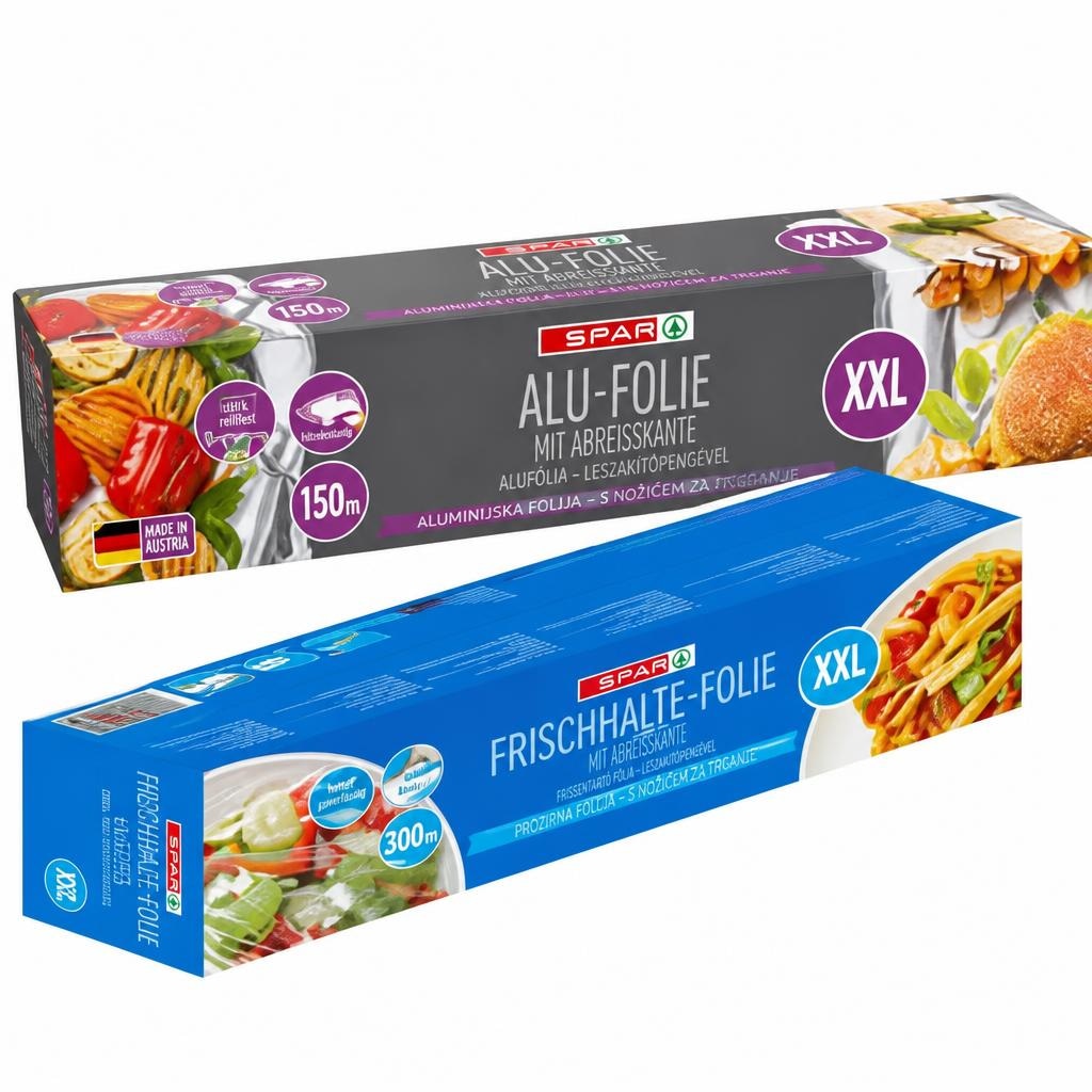 SPAR Frischhaltefolie oder Alufolie Angebot bei Interspar