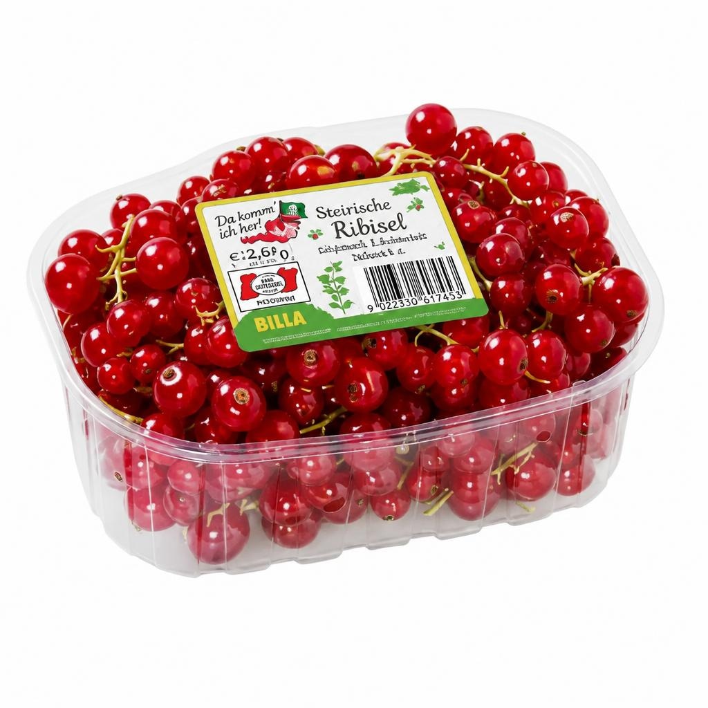 Ribiseln rot 250 g Tasse Da komm' ich her! Angebot bei Billa Plus