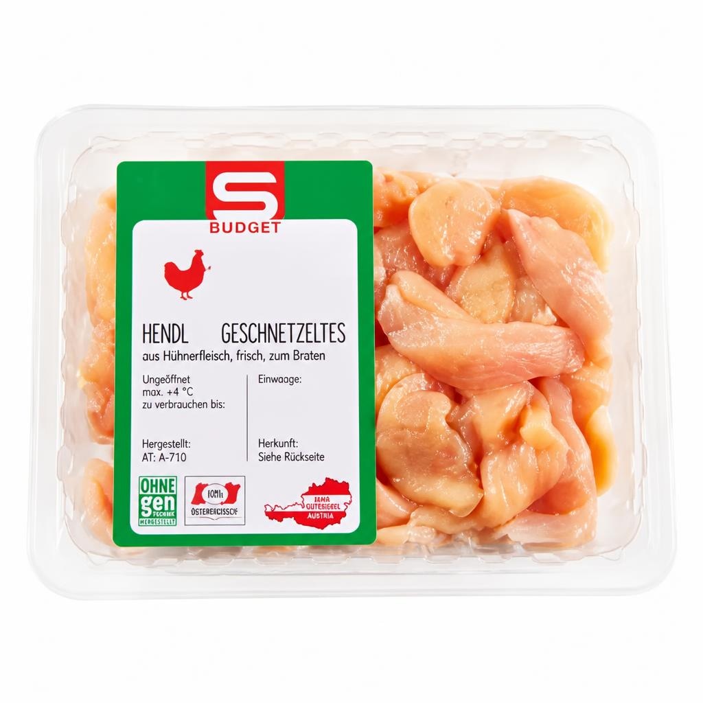 S-BUDGET Hendl Geschnetzeltes 350 g Angebot bei Eurospar