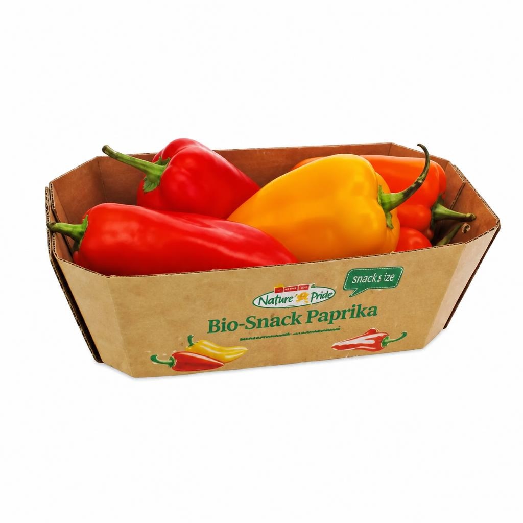 Bio-Snackpaprika 200 g Packung Natur Pur Angebot bei Maximarkt