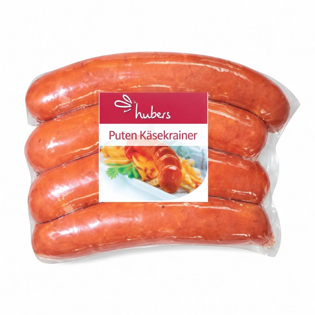 Hubers Puten-Käsekrainer 500 g Angebot bei Penny