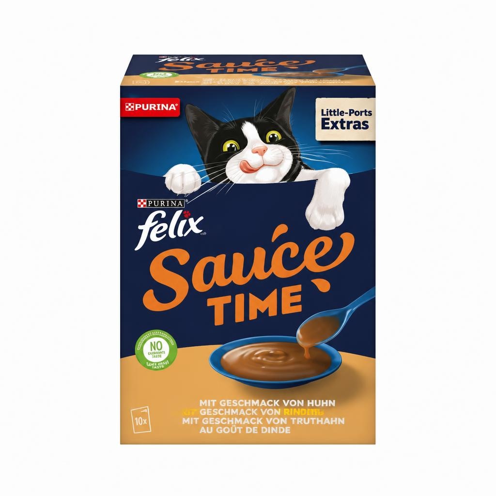 felix Sauce Time Katzensnack 6 × 40 g Angebot bei Dm