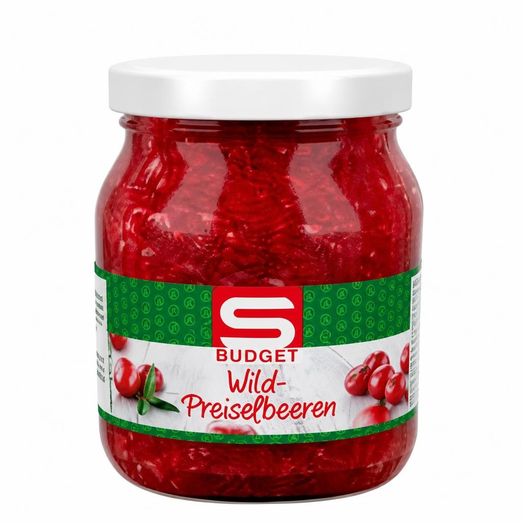 Wildpreiselbeeren 400 g S-Budget Angebot bei Spar