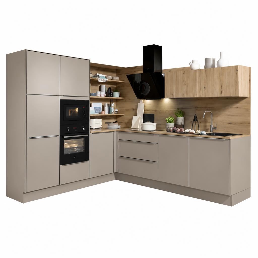 Eckküche Schenkel: ca. 248,2x276,6 cm Nolte Küchen Angebot bei Mömax