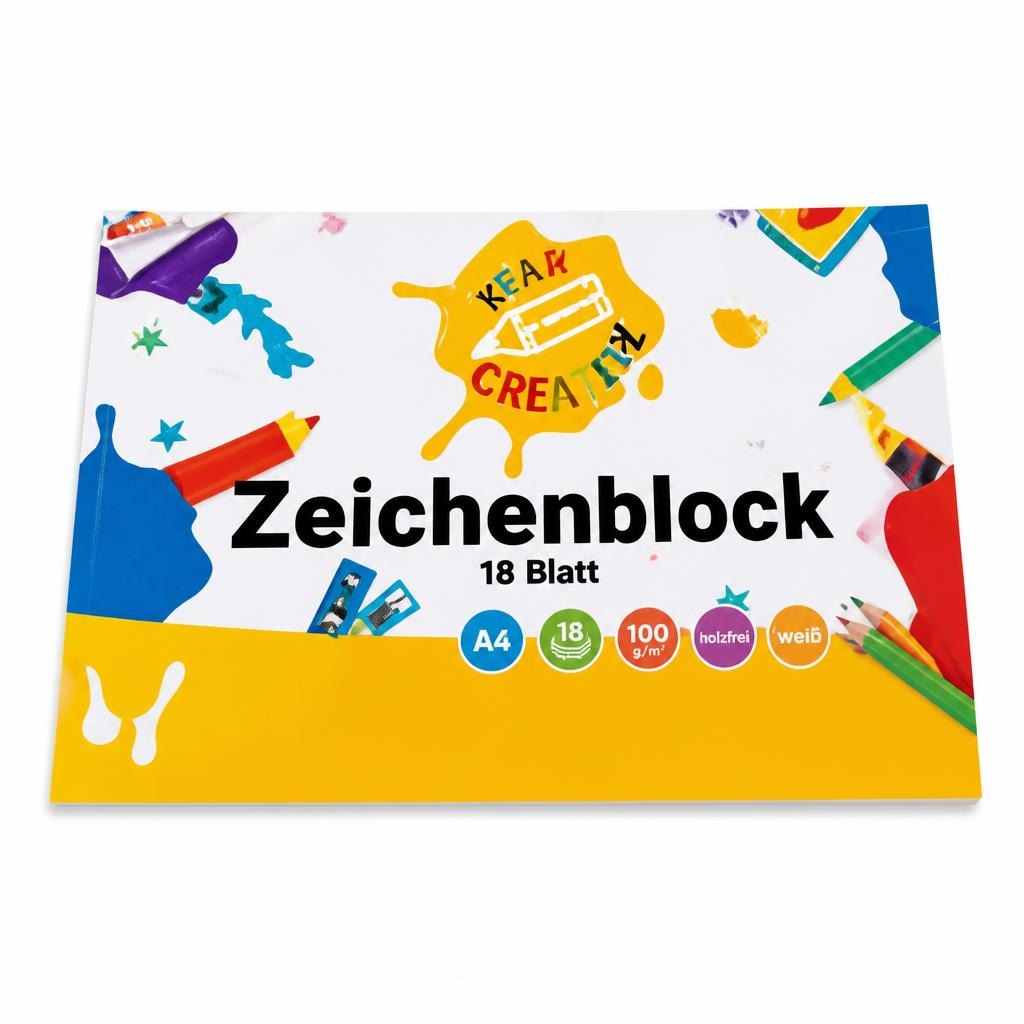 Zeichenblock A3, 18 Blatt Angebot bei Maximarkt