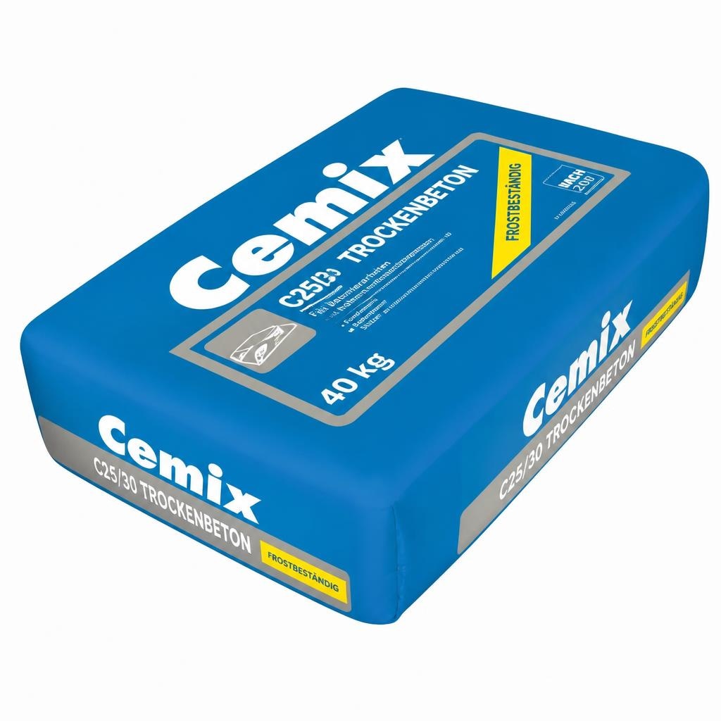 Trockenbeton C25/30 40 kg Cemix Angebot bei Bauhaus