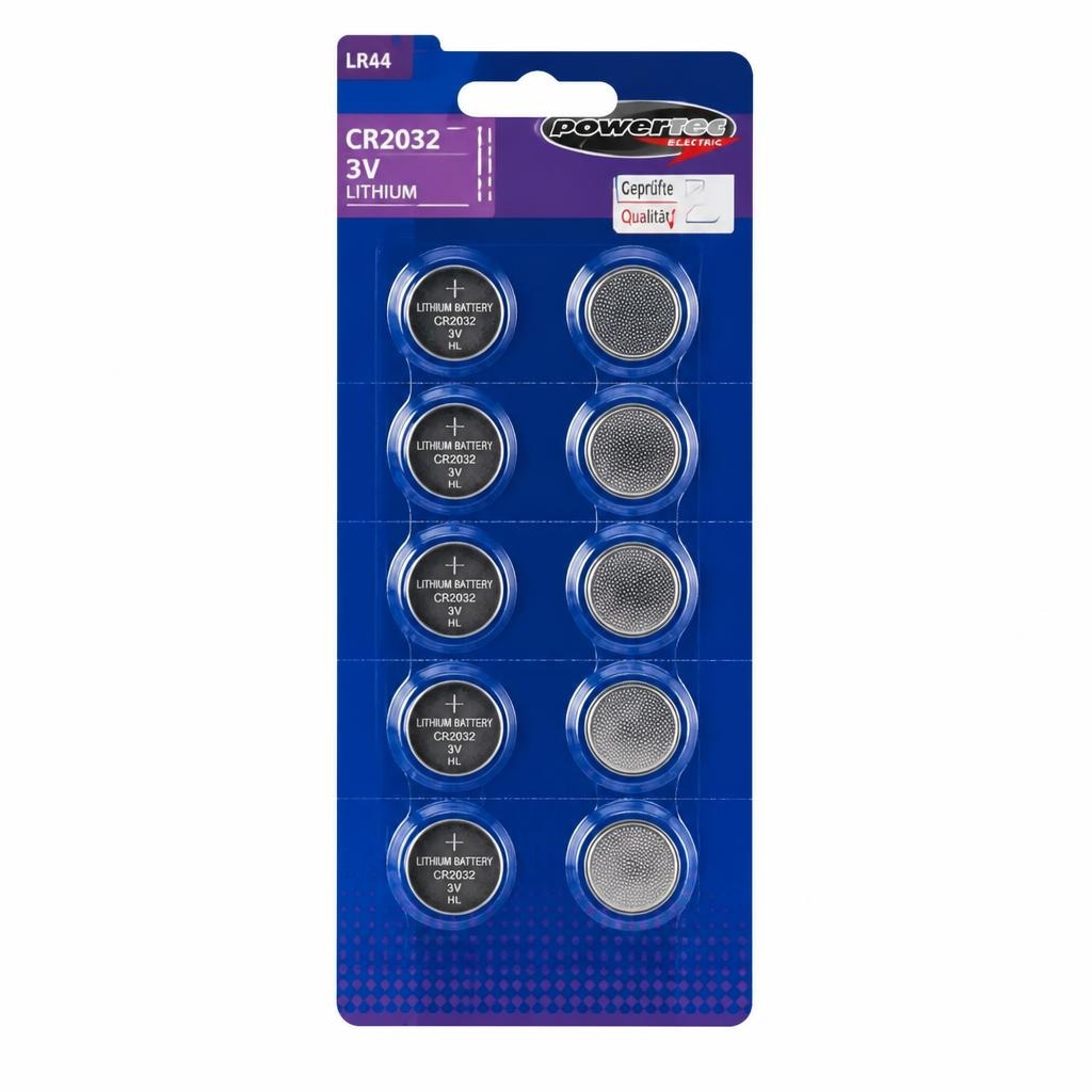 Knopfzellen 6er Pack PowerTec Angebot bei Norma