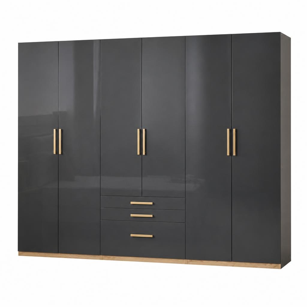 CARRYHOME Drehtürenschrank 6trg. B/H/T: ca. 273/210/57cm Angebot bei XXXLutz