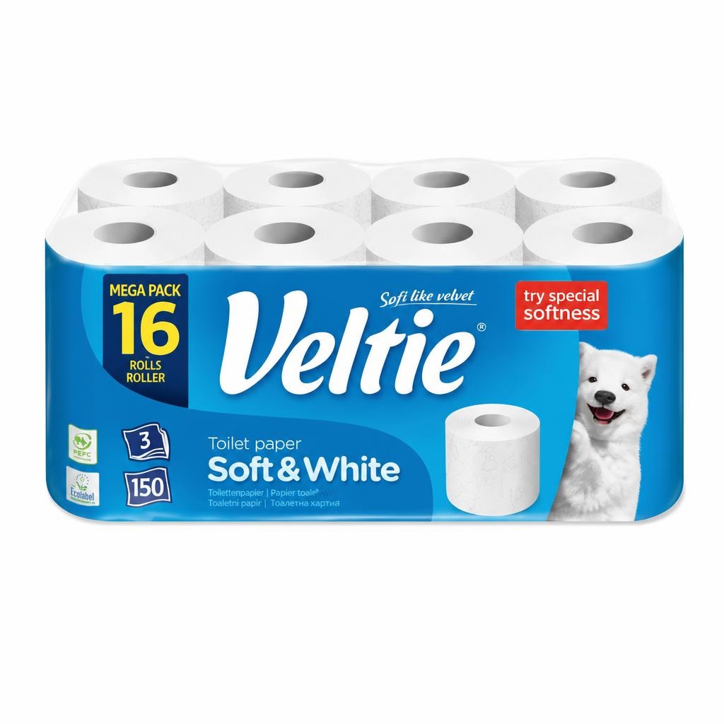 Veltie Toilettenpapier 16 Rollen Angebot bei Penny