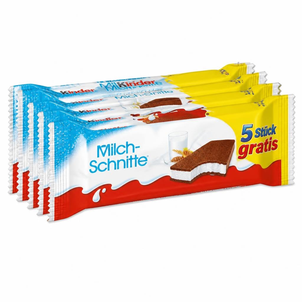 Milch-Schnitte 4+1 gratis, je 5x28 g Kinder Angebot bei Norma