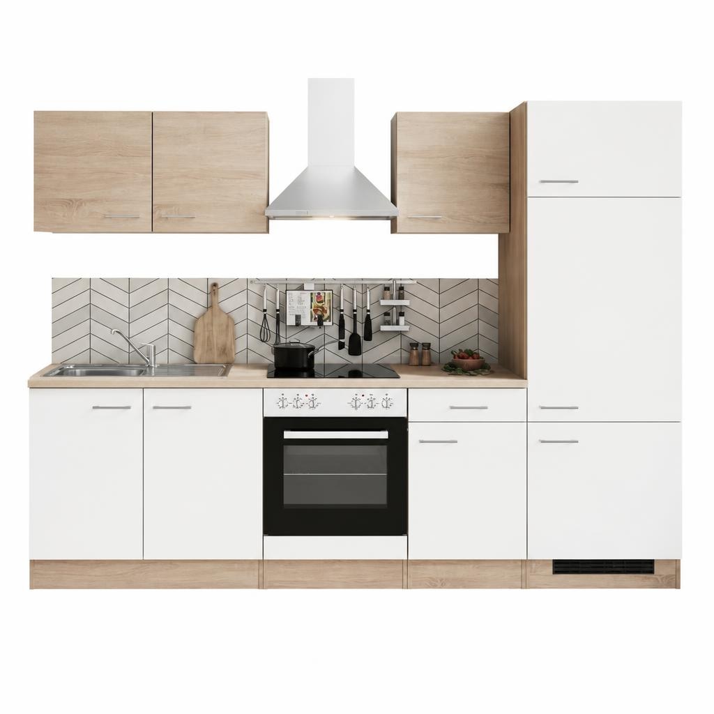FlexWell Küchenblock ca. 270 cm Angebot bei Möbelix