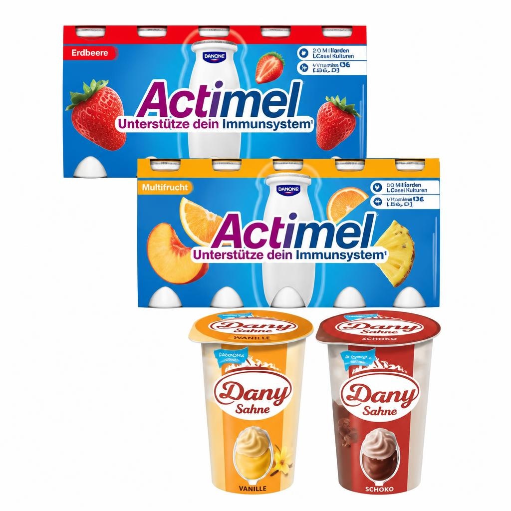Ausgewählte Danone Produkte Angebot bei Penny