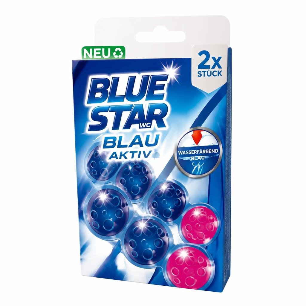 Blue Star WC-Steine oder Spülkastenwürfel 4 x 50 g Angebot bei Spar