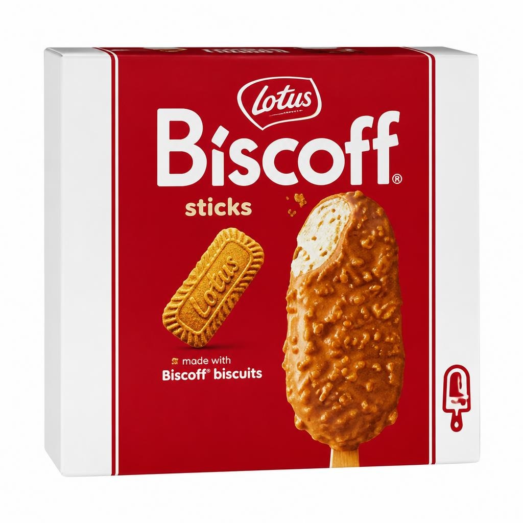 Biscoff Stieleis 3x90 ml Angebot bei Norma