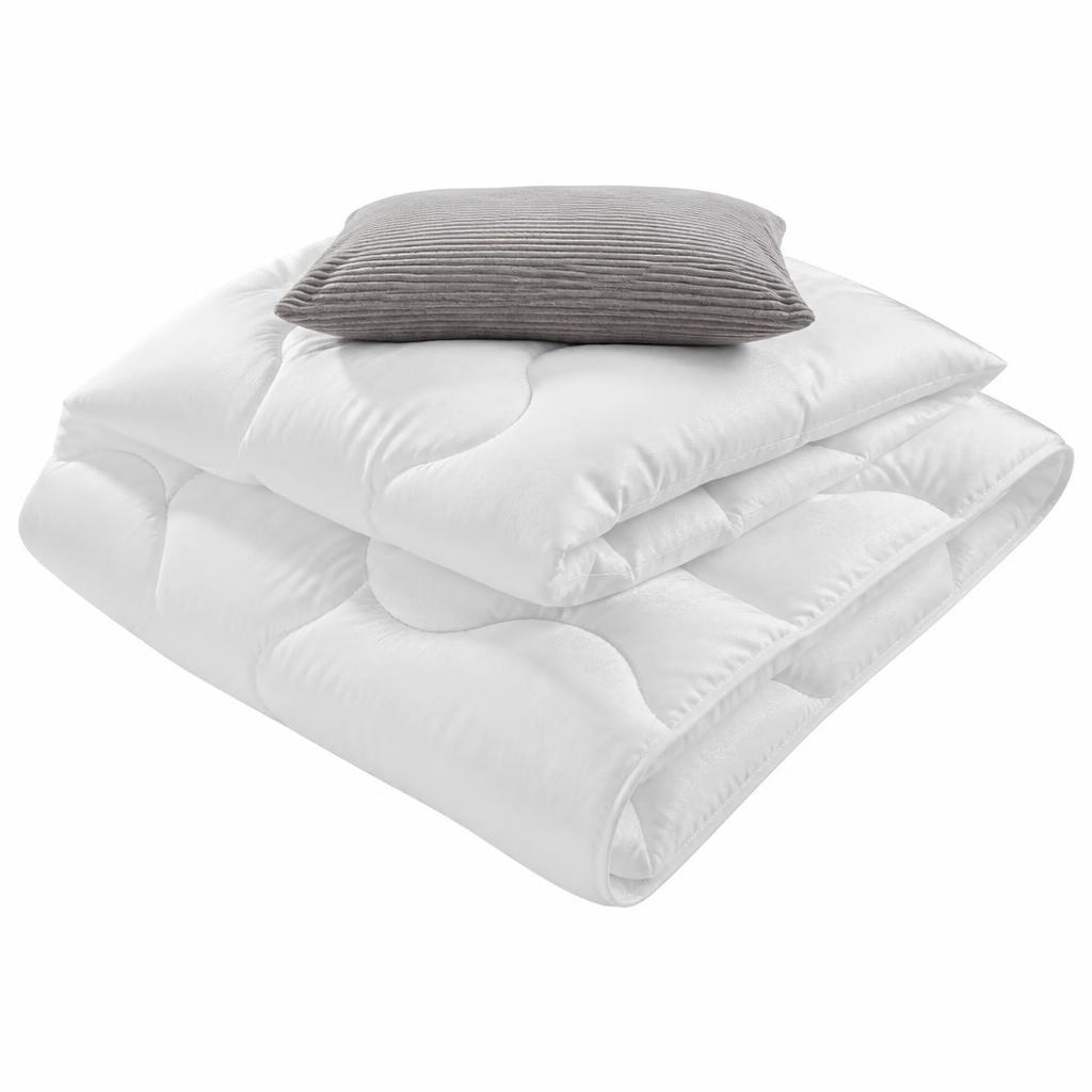 Satin Jacquard Steppbett 140 x 200 cm Novitesse Angebot bei Hofer