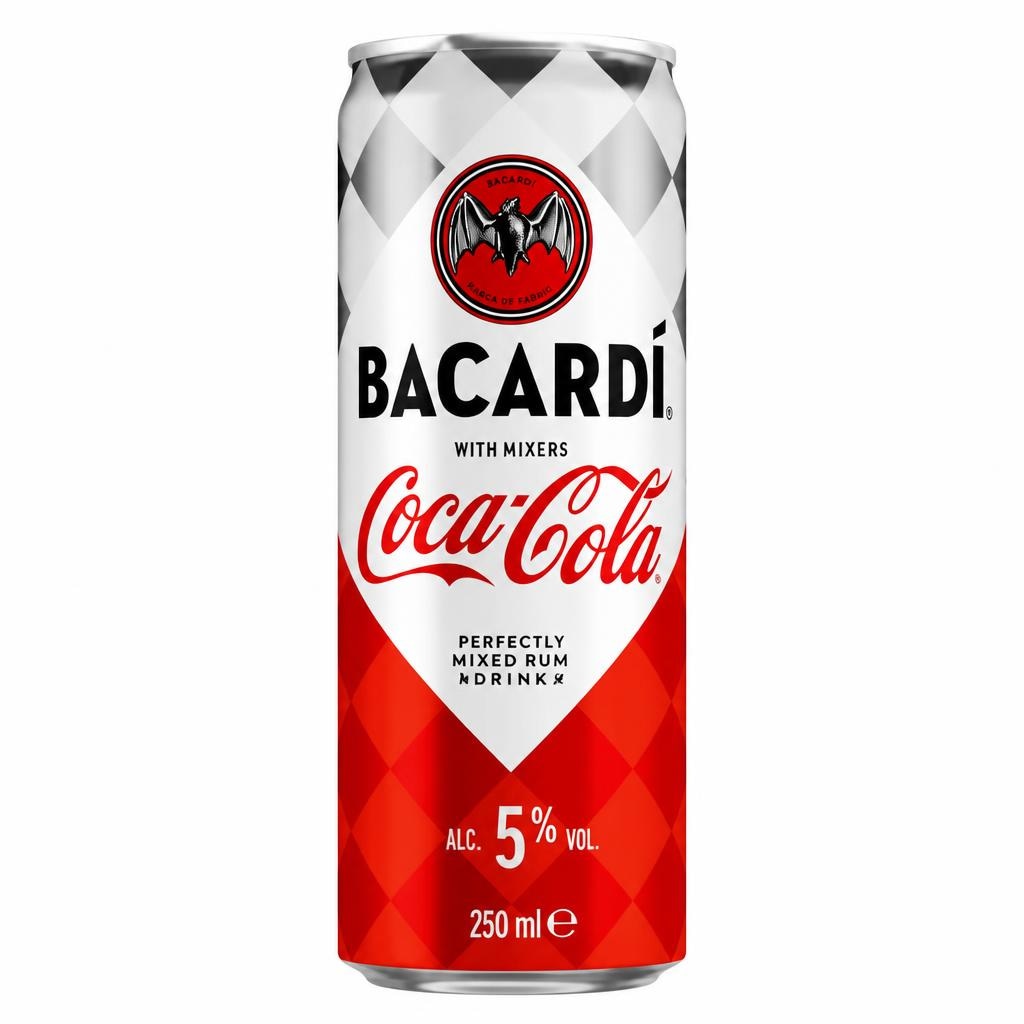 Bacardi od. Jack Daniels Coca-Cola 0,25-0,33 Liter Dose Angebot bei Billa Plus