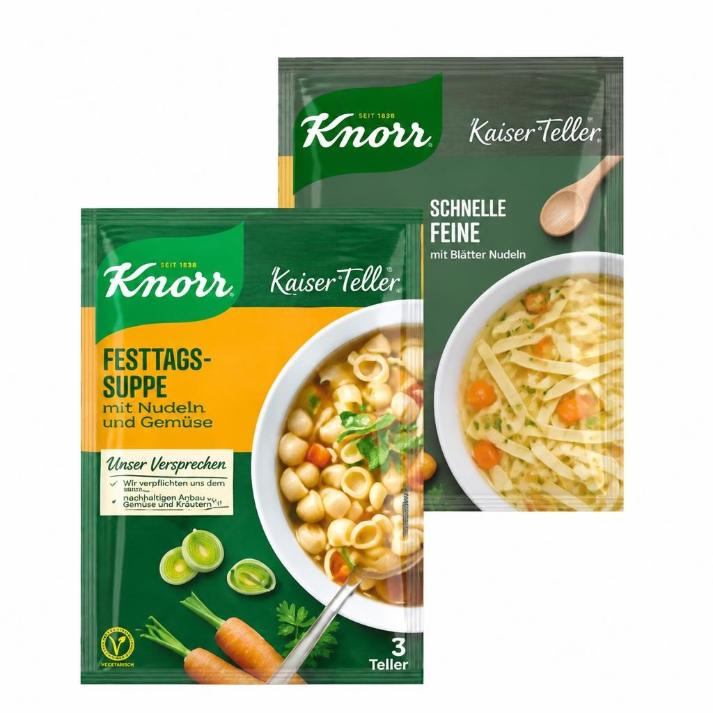 Knorr Kaiser Teller oder Schnelle Feine Suppen Angebot bei Spar