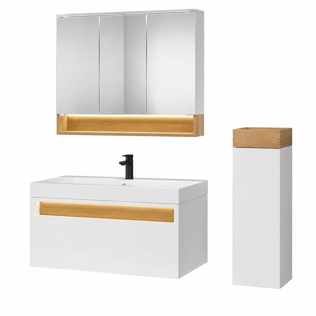 Badmöbel-Serie Nature Angebot bei Bauhaus