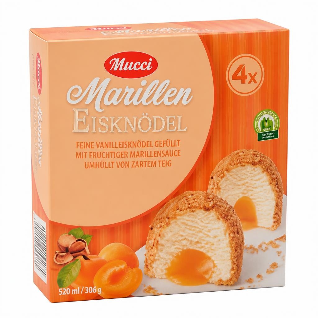 Mucci Eisknödel Marille 520 ml Angebot bei Hofer