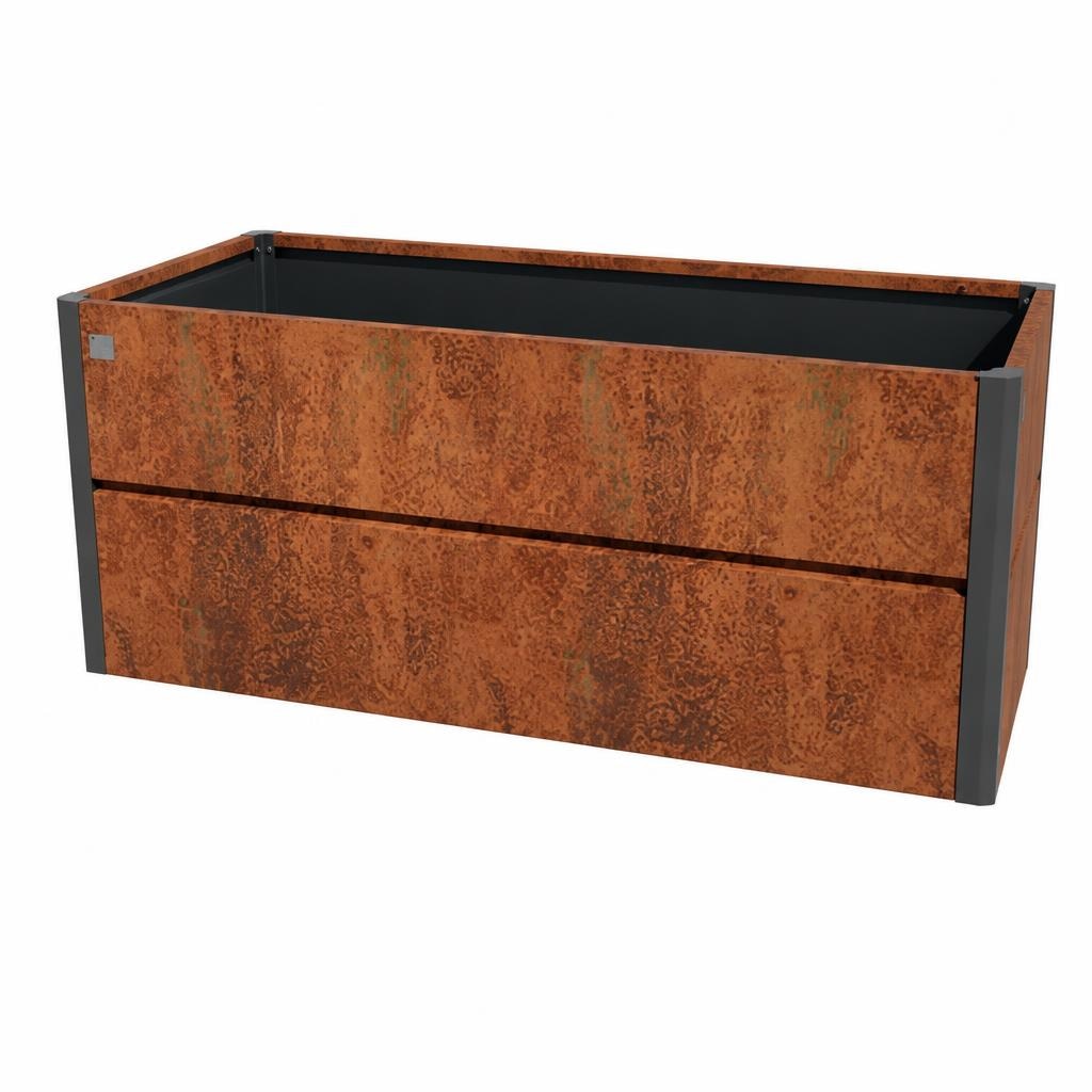 Design Hochbeet aus Cortenstahl GFP Angebot bei Hofer