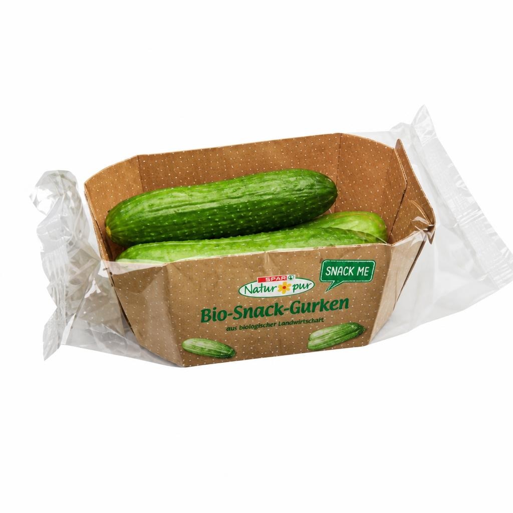 Bio-Snackgurken 200 g SPAR Natur pur Angebot bei Eurospar