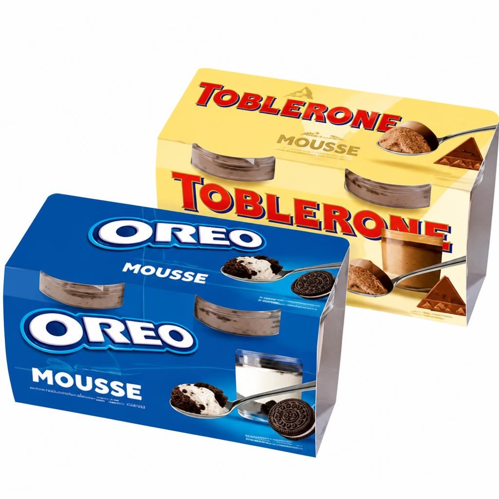 Oreo Mousse oder Toblerone Mousse 2x 55 g oder 2x 60 g Oreo / Toblerone Angebot bei Maximarkt