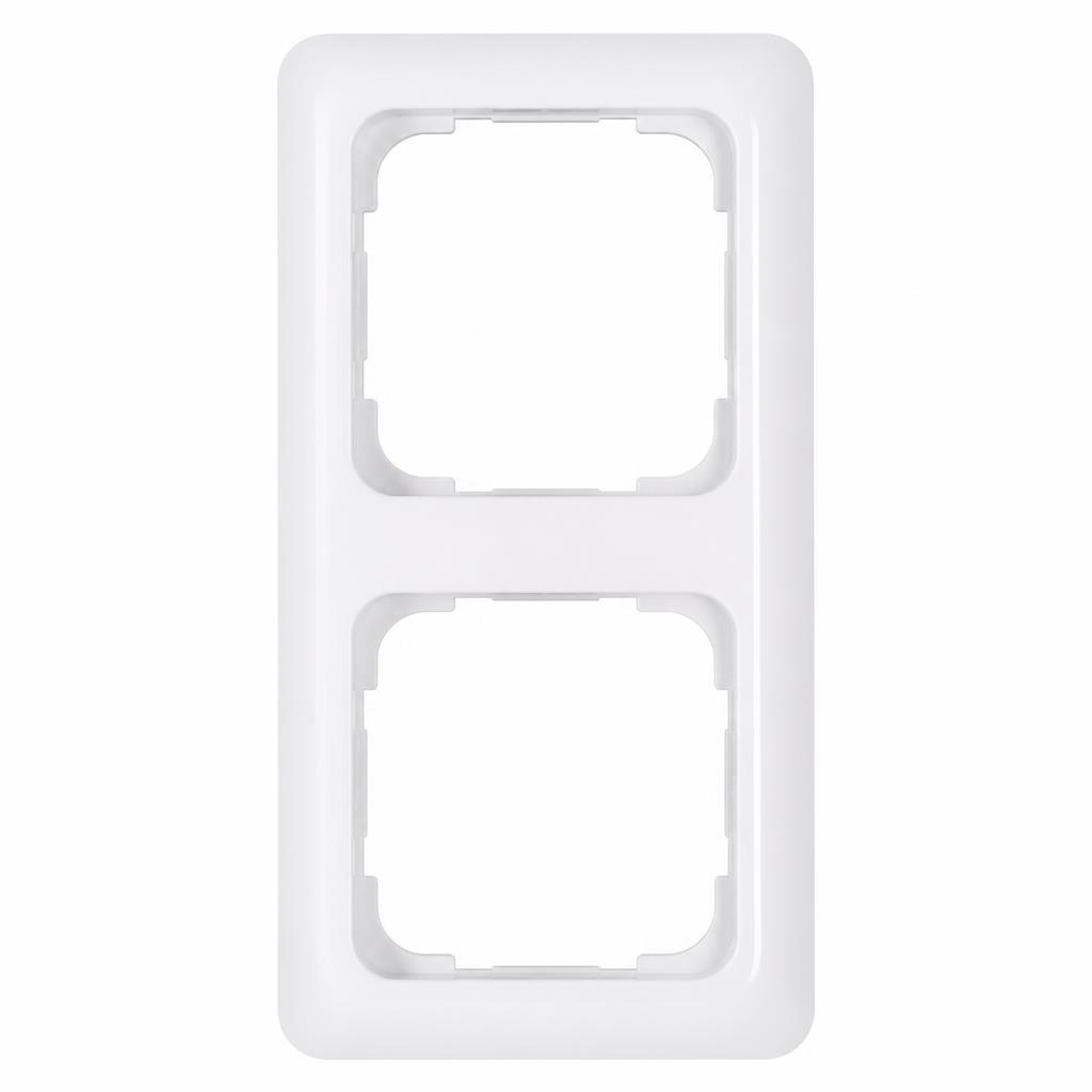 Schalterserie ROMA Ultraweiß 2-fach-Rahmen Voltomat Angebot bei Bauhaus
