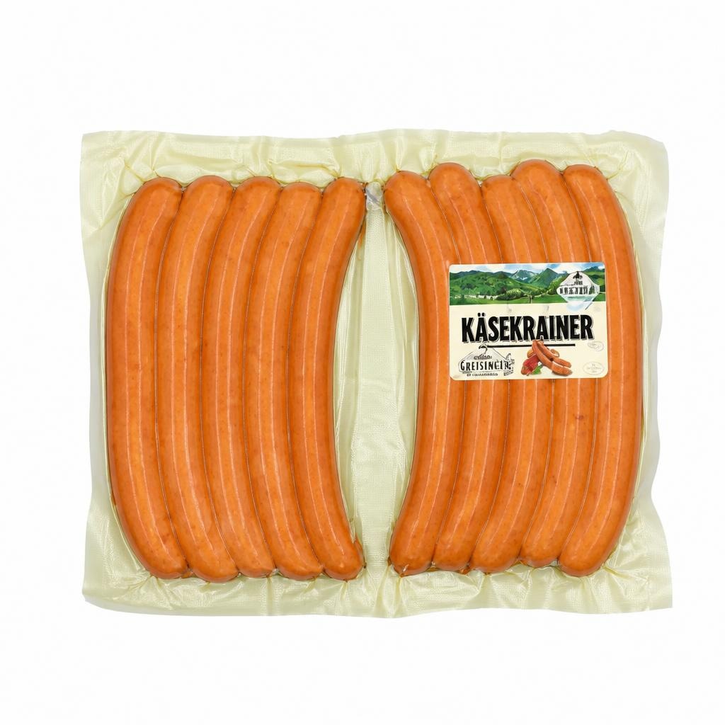 Käsekrainer 2x 5 Stück, ca. 1200 g Greisinger Angebot bei Maximarkt