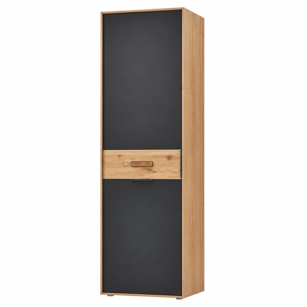 Garderobenschrank Linea Natura Eiche Bianco massiv Angebot bei XXXLutz