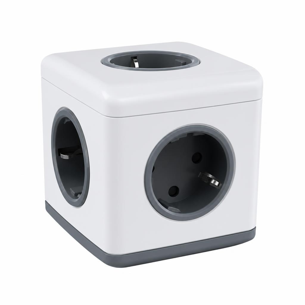 Universal-Steckdosen 3-Wege-Schuko-Steckdosentower Angebot bei Norma