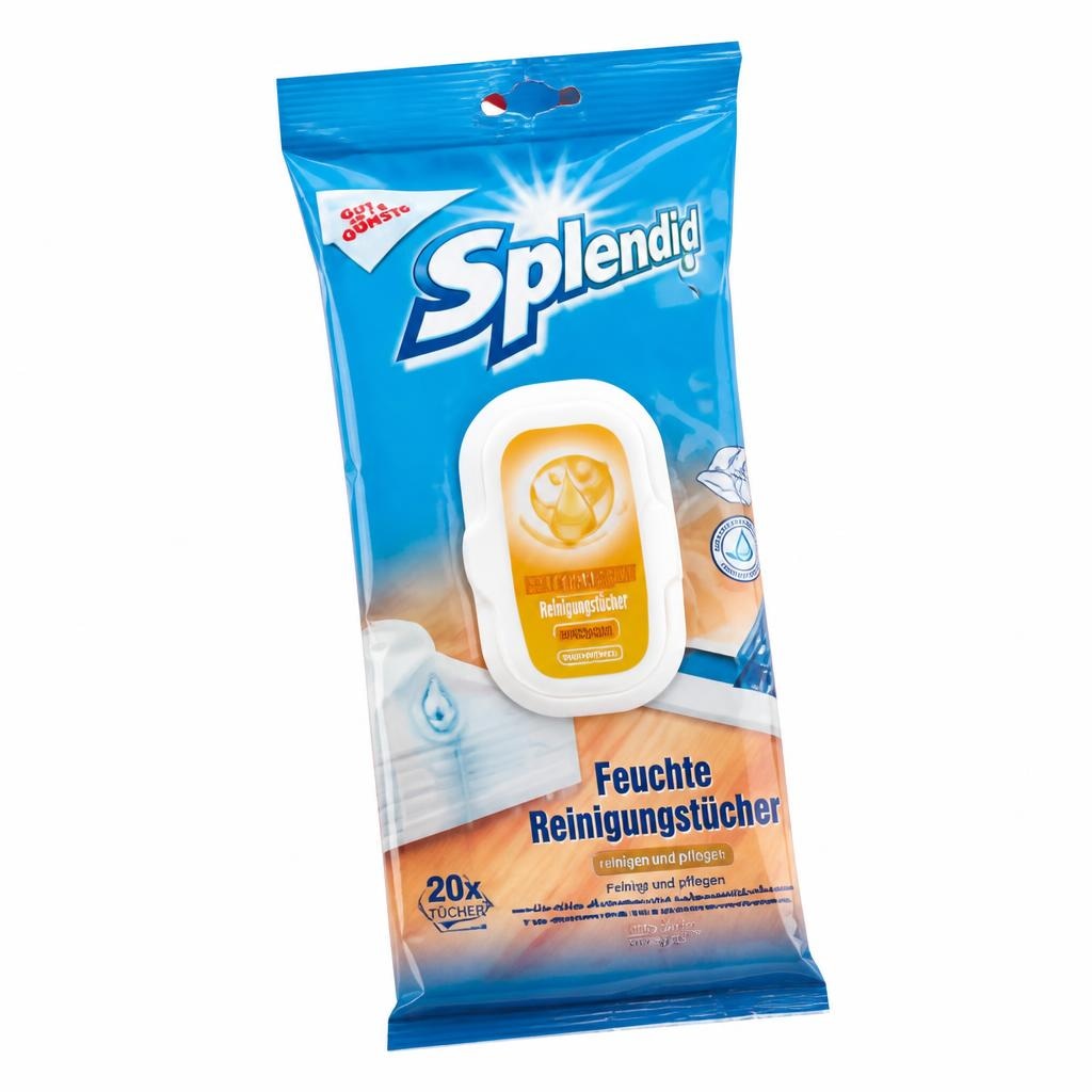 Splendid Feuchte Reinigungstücher 2 Packungen Angebot bei Interspar