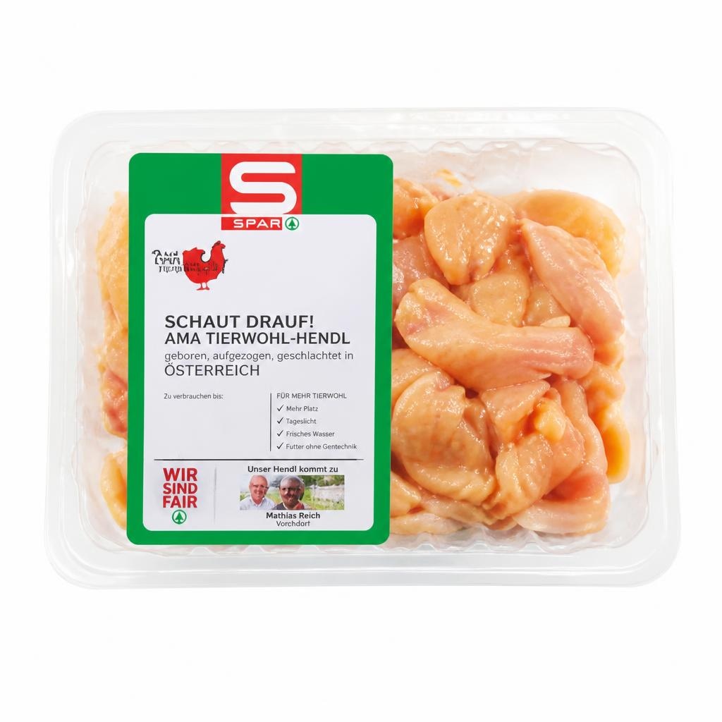 SPAR Schaut drauf AMA Tierwohl-Hendl Chicken Wings 500-g-Packung Angebot bei Interspar