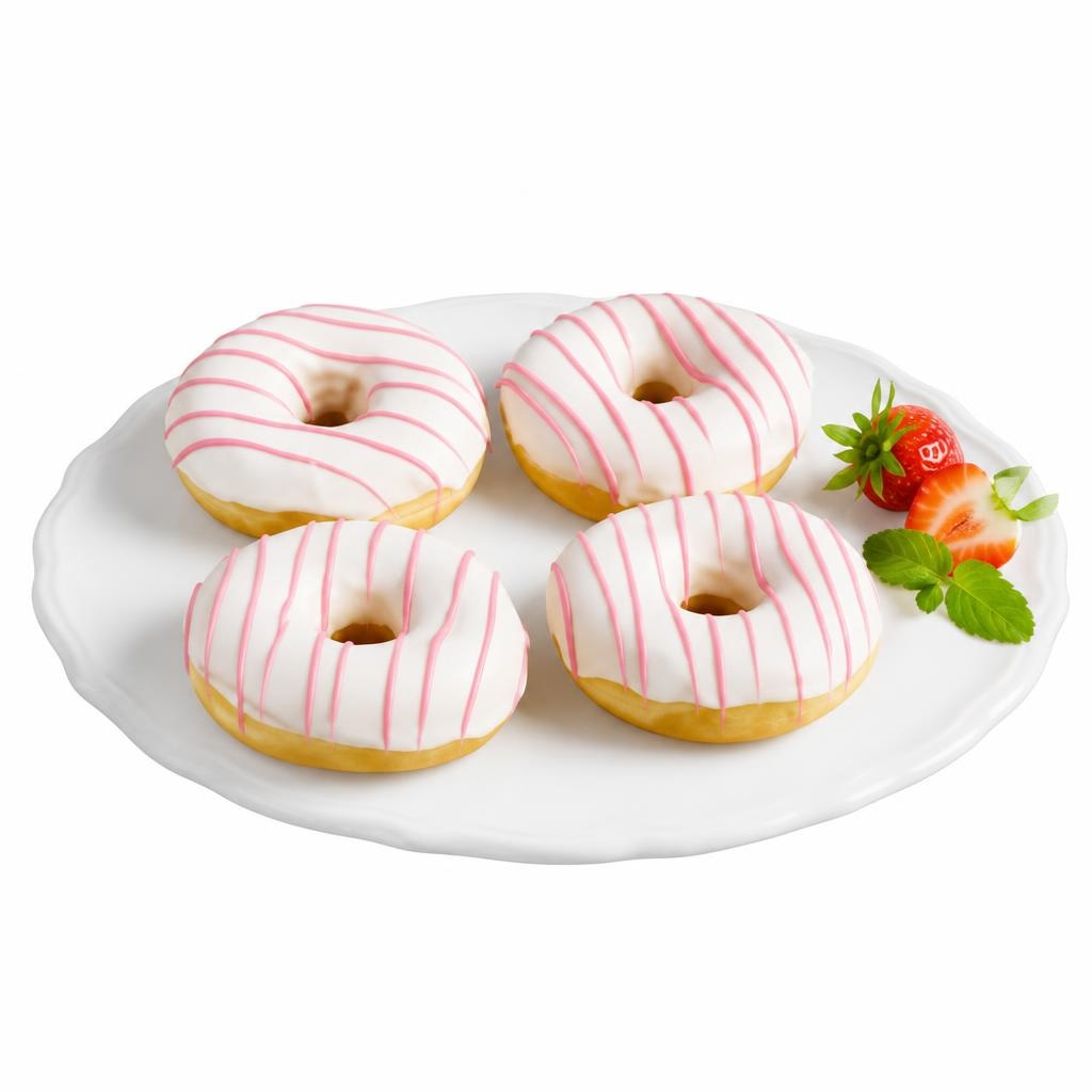 Erdbeer-Donuts 280 g (4 Stk.) Angebot bei Billa